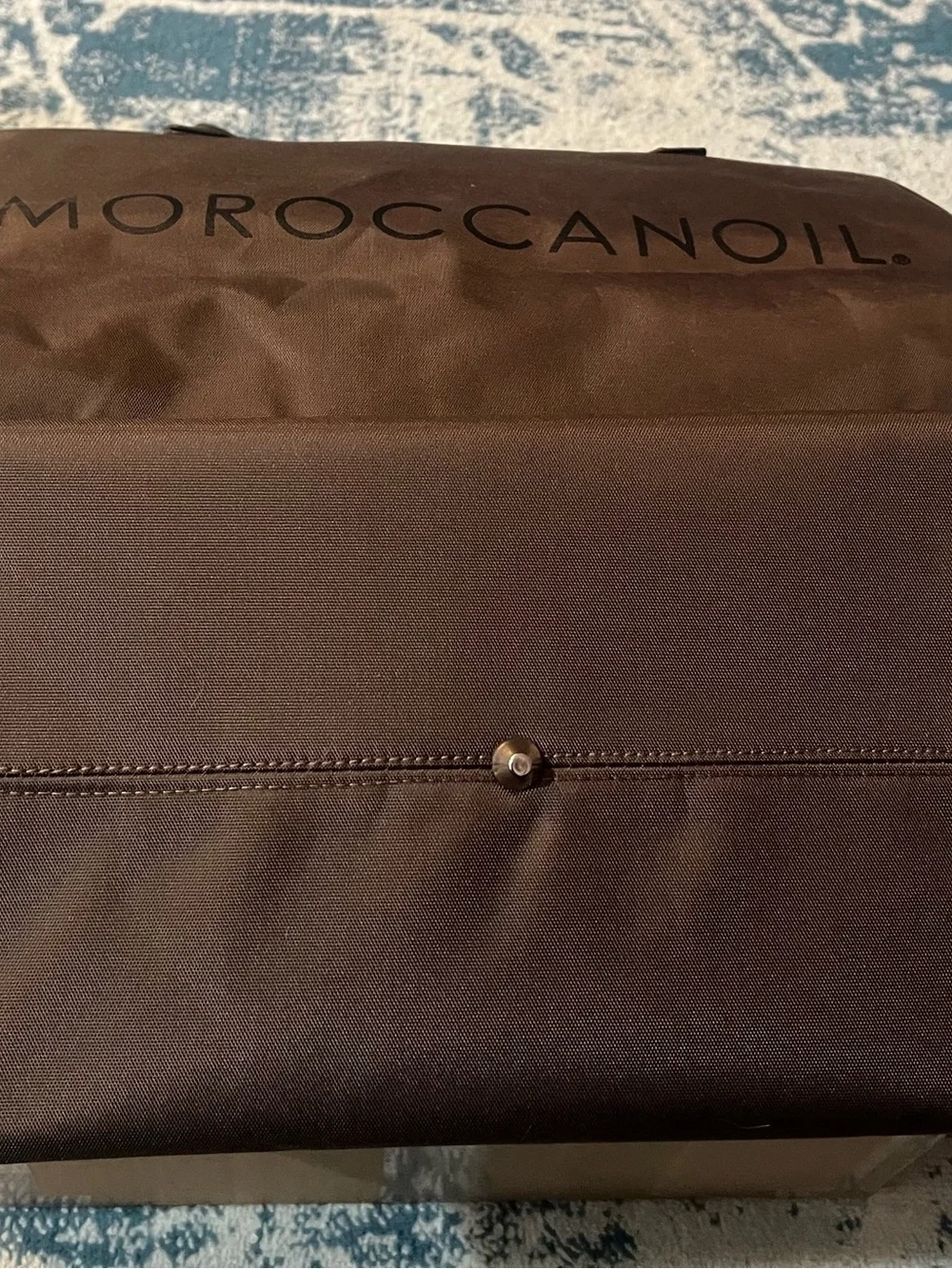 BRAND NEW! MoroccanOil JUMBO Brown (Weekender/Carryall) Bag
